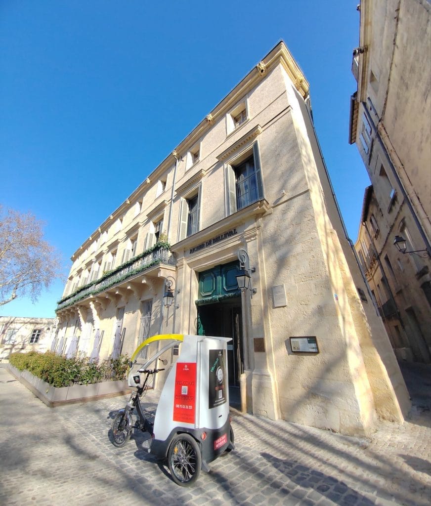 Vélo-taxi Montpellier centre-ville écologique