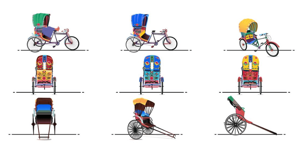 Évolution vélo-taxi Montpellier historique